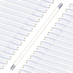 4FT LED T8 Tube Frosted Lens 18W, 3000K, 2200 Lumens, 120V-277V, Dual-End Powered (30 PACK)