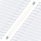 4FT LED T8 Tube Frosted Lens 18W, 3000K, 2200 Lumens, 120V-277V, Dual-End Powered (30 PACK)