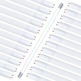 4FT LED T8 Tube Frosted Lens 18W, 4000K, 2200 Lumens, 120V-277V, Dual-End Powered (30 PACK)
