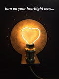 LED 8W Heart Bulb | Dimmable