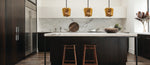 Brighton Reclaimed Wooden Pendant Chandelier - Design Color Autumn Leaves
