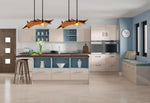 Aria Reclaimed Wooden Pendant Chandelier - Design Color Warm Summer