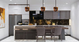 Brighton Reclaimed Wooden Pendant Chandelier - Design Color Warm Summer