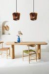 Brighton Reclaimed Wooden Pendant Chandelier - Design Color Warm Summer