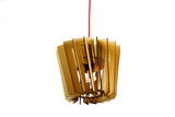 Brighton Reclaimed Wooden Pendant Chandelier - Design Color Autumn Leaves
