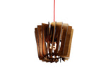 Brighton Reclaimed Wooden Pendant Chandelier - Design Color Warm Summer