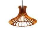 Tamarin Reclamied Wooden Pendant Chandelier - Design Color Warm Summer