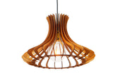 Tamarin Reclamied Wooden Pendant Chandelier - Design Color Warm Summer