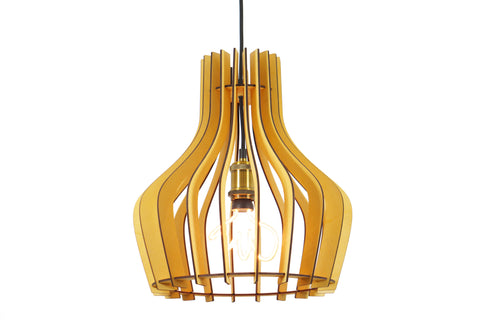 Rocco Reclamied Wooden Pendant Chandelier - Design Color Autumn Leaves