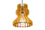 Lennox Reclamied Wooden Pendant Chandelier - Design Color Autumn Leaves