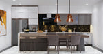 Lennox Reclamied Wooden Pendant Chandelier - Design Color Warm Summer