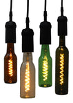 Filament LED Green Beer Bottle Light | Compatible with String & Pendant Applications