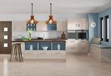 Tamarin Reclamied Wooden Pendant Chandelier - Design Color Warm Summer